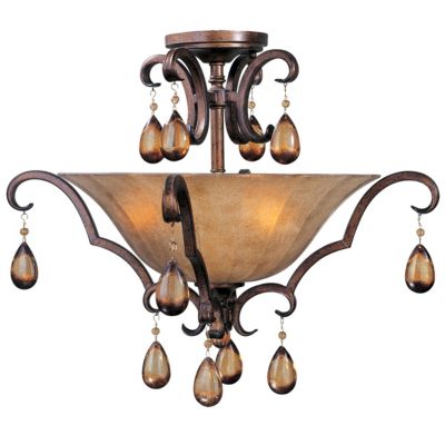 Dresden Semi-Flushmount by Maxim Lighting - Starlight Lighting USA and Canada